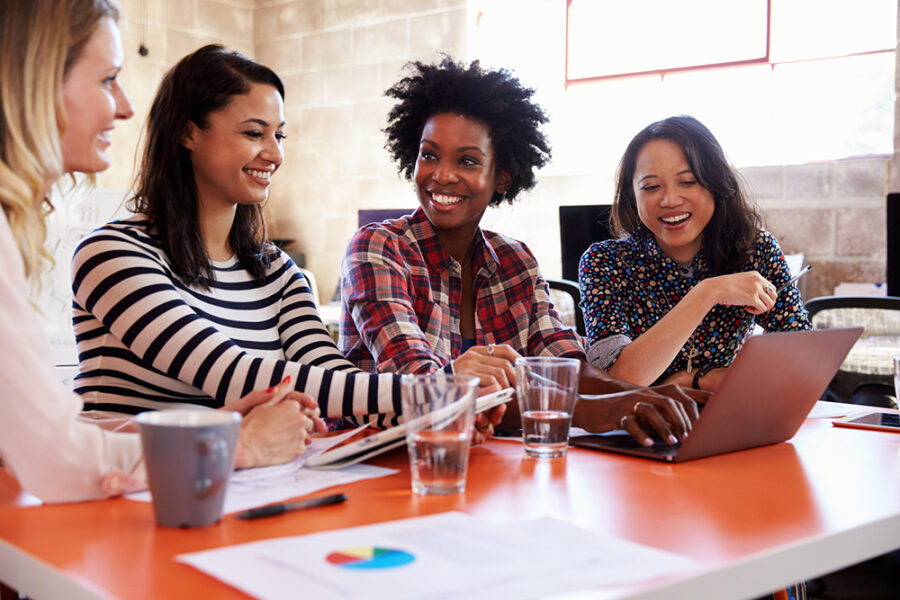 Group Of Female Designers