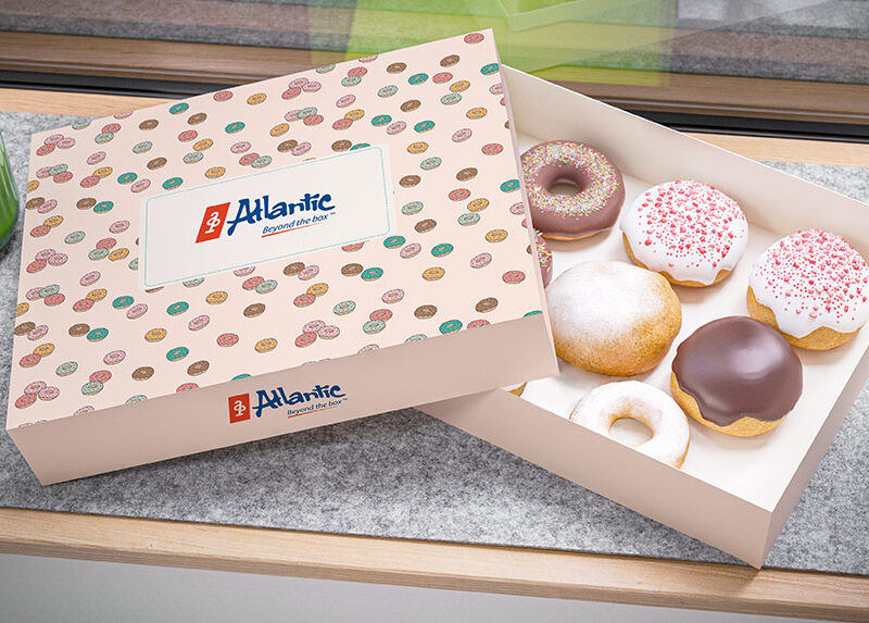 packaging for doughnuts