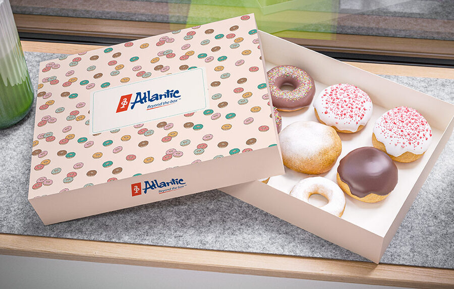 packaging for doughnuts