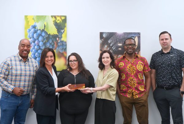 Atlantic Packaging Product PrintReleaf Award Receiving from DCM
