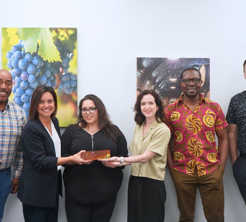 Atlantic Packaging Product PrintReleaf Award Receiving from DCM
