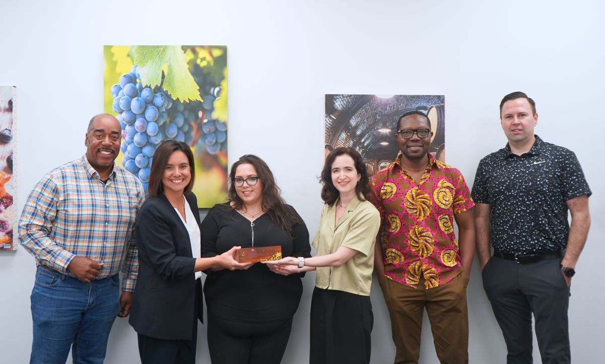 Atlantic Packaging Product PrintReleaf Award Receiving from DCM