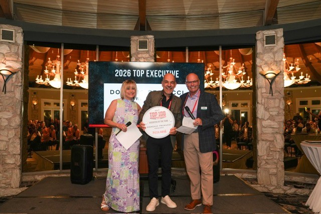  Pizza Nova ranks 12th among the Top 75 brands at Pizza Marketplace's Top 100 Movers & Shakers Awards ceremony 